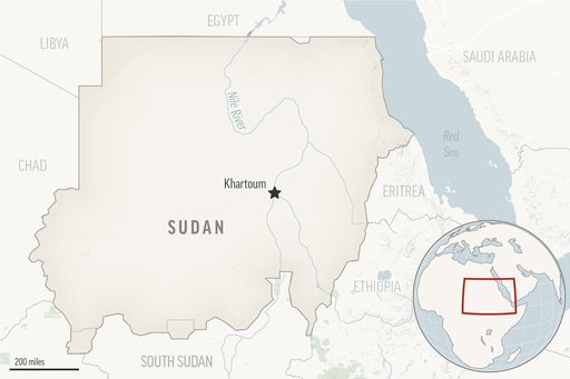 Airstrike in Sudanese city kills at least 22, officials say, amid fighting between rival generals