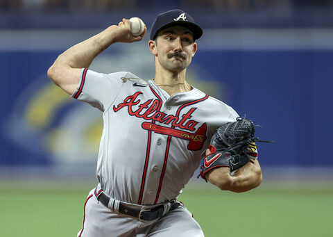 Strider cruises, the majors-best Braves pound the Rays 6-1 in battle of top teams