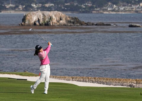 Nasa Hataoka turns in a prime-time performance to lead US Women's Open at Pebble