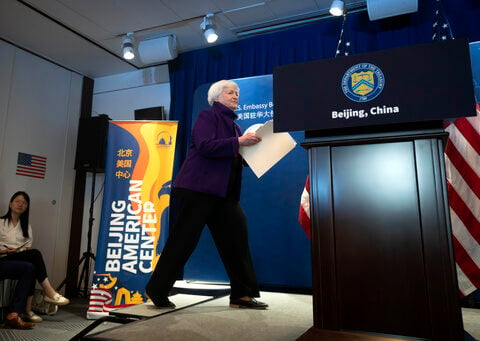 Yellen says Washington might 'respond to unintended consequences' for China due to tech export curbs