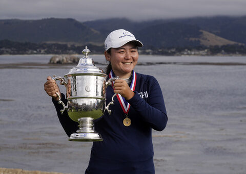 Allisen Corpuz wins the US Women's Open at Pebble Beach for her first LPGA title