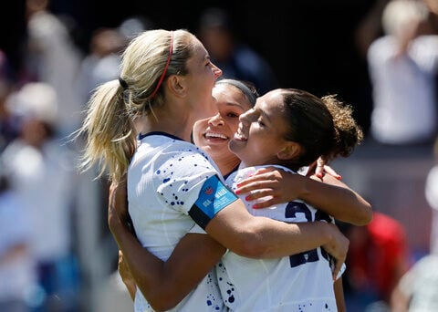 Trinity Rodman scores two second-half goals, US beats Wales 2-0 heading into Women's World Cup