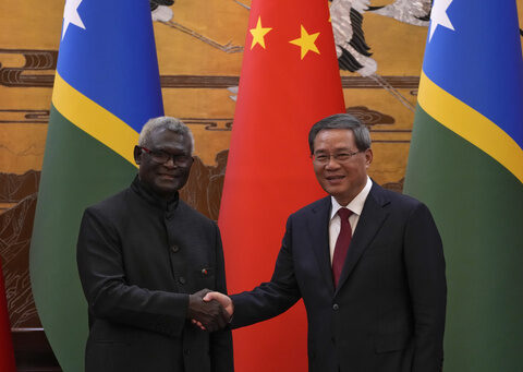 China signs pact with Solomon Islands to boost cooperation on 'law enforcement and security matters'