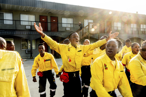 In fight against Canada fires, dancing South Africa crews are a familiar and uplifting sight