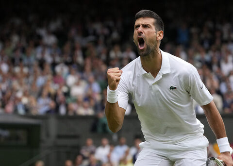 Novak Djokovic ties Roger Federer with 46 Slam semifinals and meets Jannik Sinner next at Wimbledon