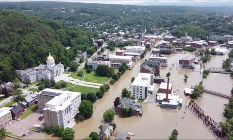 Vermont slowly turns to recovery after being hit by flood from slow-moving storm