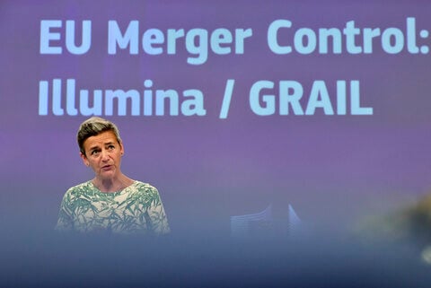 EU fines US firm Illumina $475 million for jumping gun on buying cancer-screening company Grail