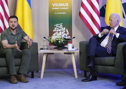 Biden and Zelenskyy praise each other despite divisions over Ukraine war