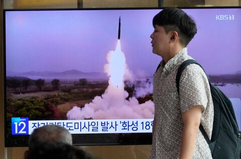 North Korea's Kim vows to boost his nuke capability after observing new ICBM launch