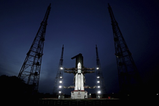 India is set to launch a lander and rover to explore the moon’s south pole