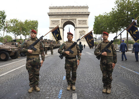 France celebrates Bastille Day with pomp, a tribute to India and extra police to prevent new unrest