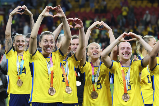 Sweden beats Australia 2-0 to win another bronze medal at the Women's World Cup