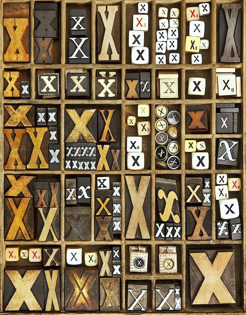 X marks the unknown in algebra – but X's origins are a math mystery