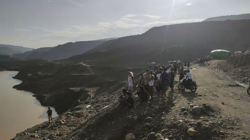 Landslide at Myanmar jade mine leaves more than 30 people missing, rescue official says