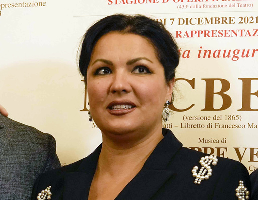 Prague government opposes local performance by Russian soprano Anna Netrebko