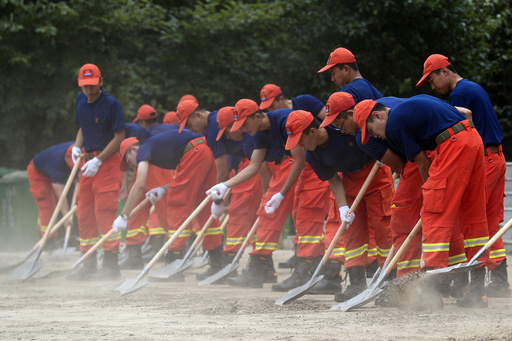 Vast swath of northeastern China threatened by flooding as rivers rise above warning levels