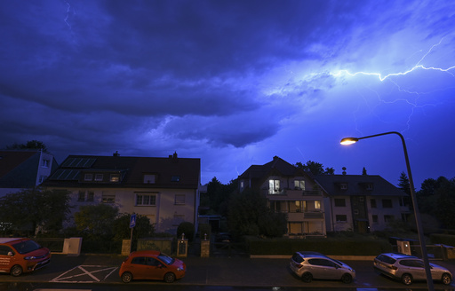 Heavy rain in Germany causes flooding and leads to flight cancelations in Frankfurt