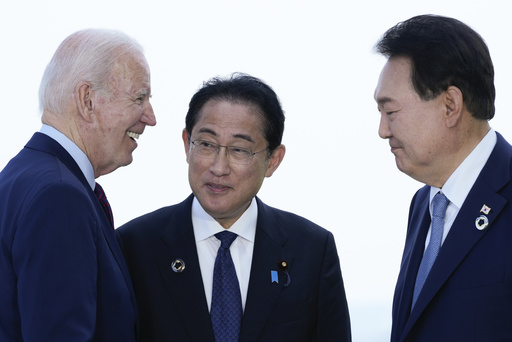 At Camp David, Biden aims to nudge Japan and South Korea toward greater unity in complicated Pacific