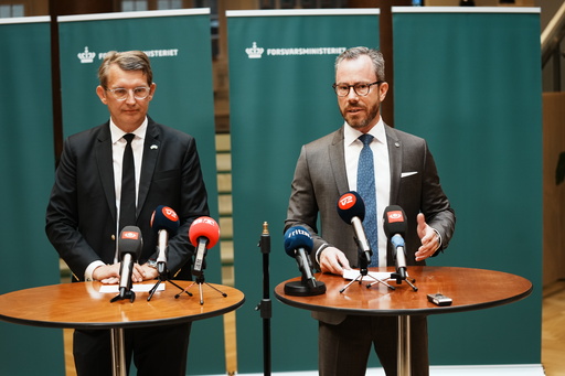 Danish defense minister swaps places with economy minister days after donation of F-16s to Ukraine