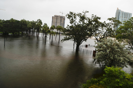 Tampa Bay area gets serious flooding but again dodges a direct hit from a major hurricane