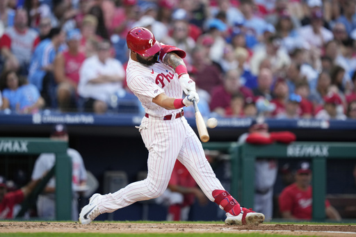 Weston Wilson had nearly 2,900 minor league at-bats. Phils' rookie hit HR in his first in the majors