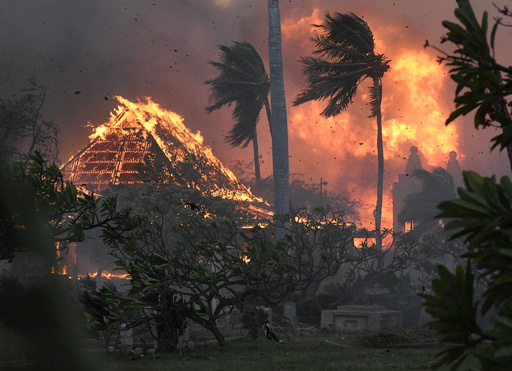 Wildfires take Maui by surprise, burning through a historic town and killing at least 6 people