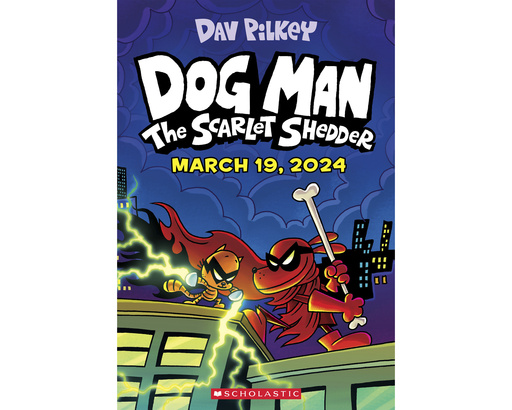 Children's author Dav Pilkey has shameless title for next 'Dog Man' book, 'The Scarlet Shedder'