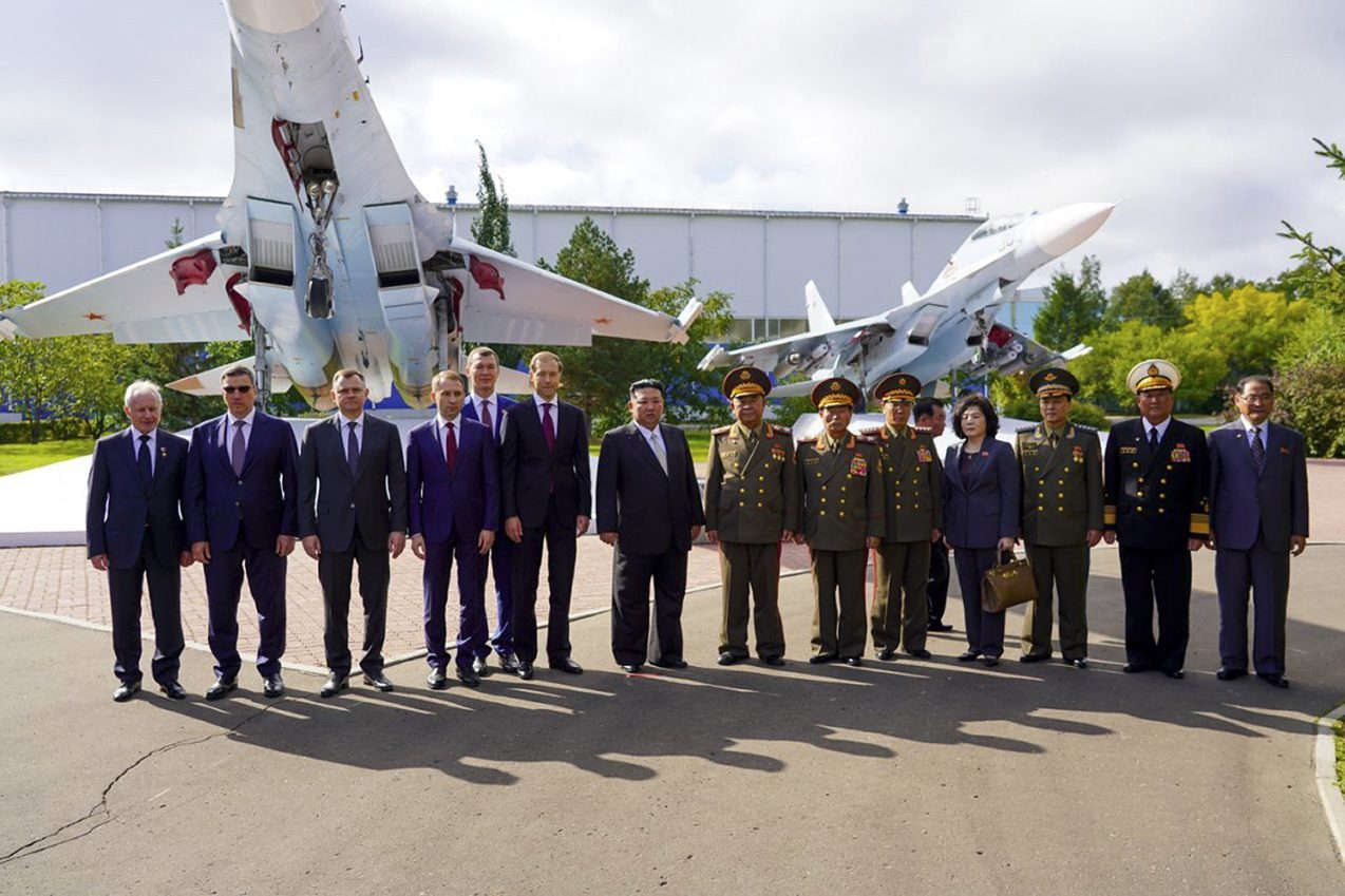 North Korea's Kim gets a close look at Russian fighter jets as his tour narrows its focus to weapons