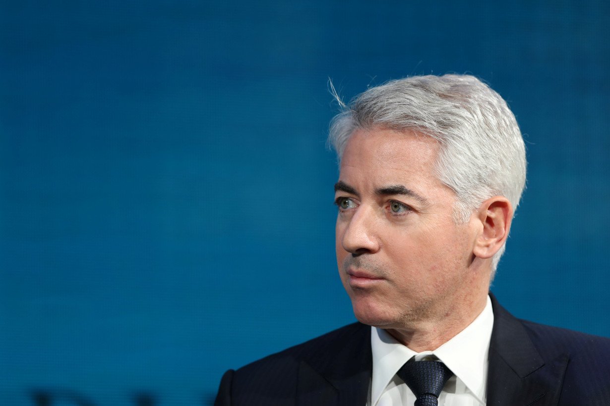 Ackman, CEO of Pershing Square Capital, speaks at the WSJ Digital Conference in Laguna Beach