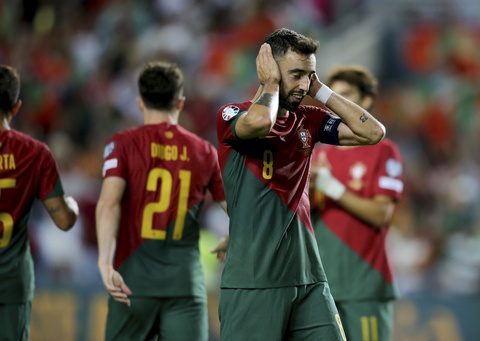 Portugal routs Luxembourg in record 9-0 win without suspended Ronaldo. Drone delays Armenia-Croatia