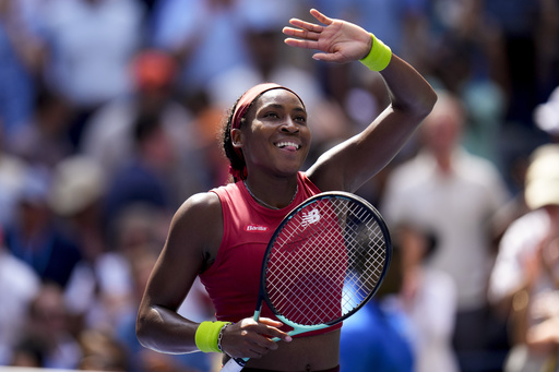 Coco Gauff reaches her first US Open semifinal at age 19 by beating Jelena Ostapenko 6-0, 6-2