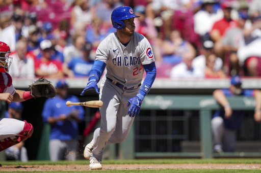 Bellinger drives in 3, Cubs get another good start from Wicks in 6-2 win over the Reds