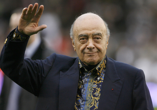 Former Harrods' owner Mohamed Al Fayed dies at 94