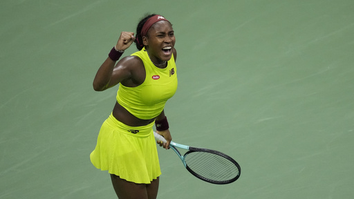Coco Gauff tops Karolina Muchova to reach the US Open final. The match was delayed by a protest