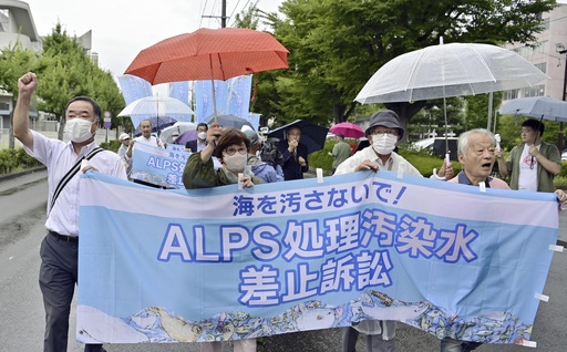 Residents and fishermen file a lawsuit demanding a halt to the release of Fukushima wastewater