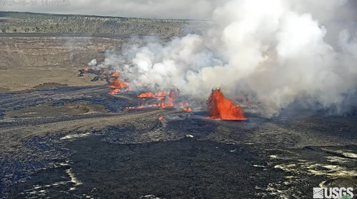 Hawaii volcano Kilauea erupts after nearly two months of quiet