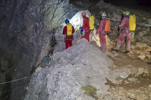 What to know about a major rescue underway to bring a US researcher out of a deep Turkish cave