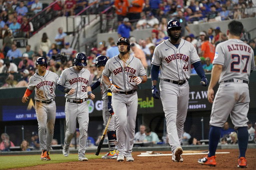 After pounding the Rangers this past week, the Astros have a chance to take control in the AL West
