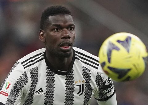 Juventus midfielder Paul Pogba tests positive for testosterone. He risks 4-year ban