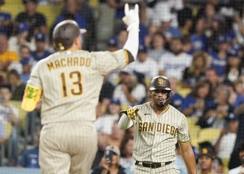 Juan Soto hits a 3-run homer in the ninth, and Padres rally to stun weary Dodgers 11-8