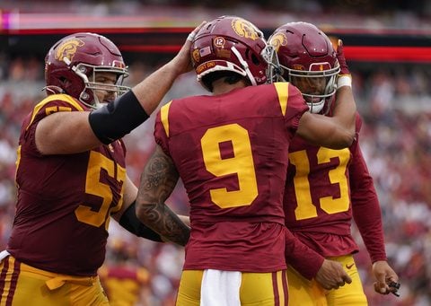 Heisman winner Caleb Williams throws 5 TD passes and No. 6 USC routs Nevada 66-14