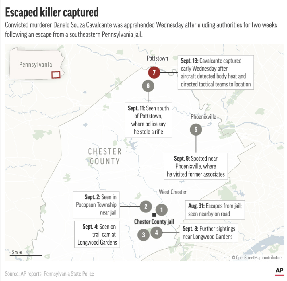 Embed-Map-Prisoner-Escape-Pennsylvania-Captured