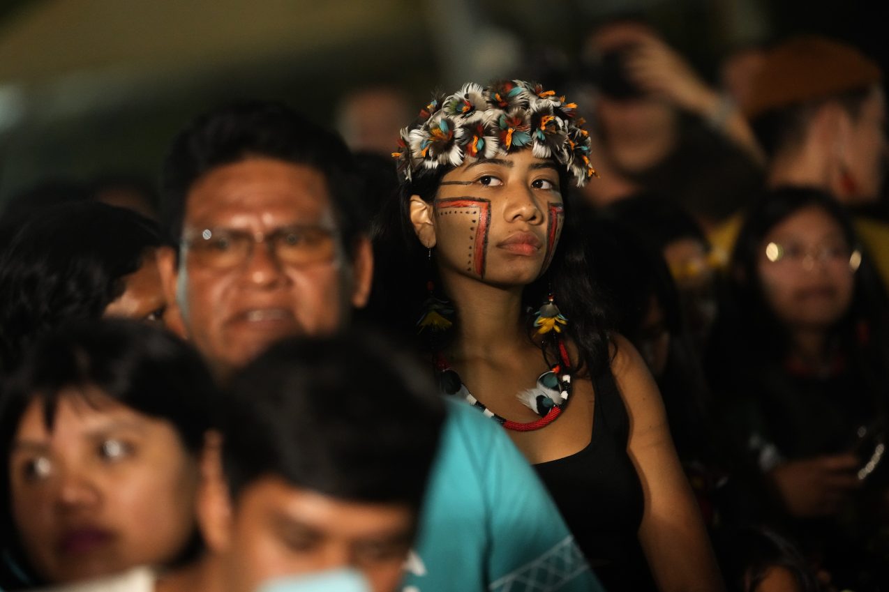 Brazilian Indigenous women use fashion to showcase their claim to rights and the demarcation of land