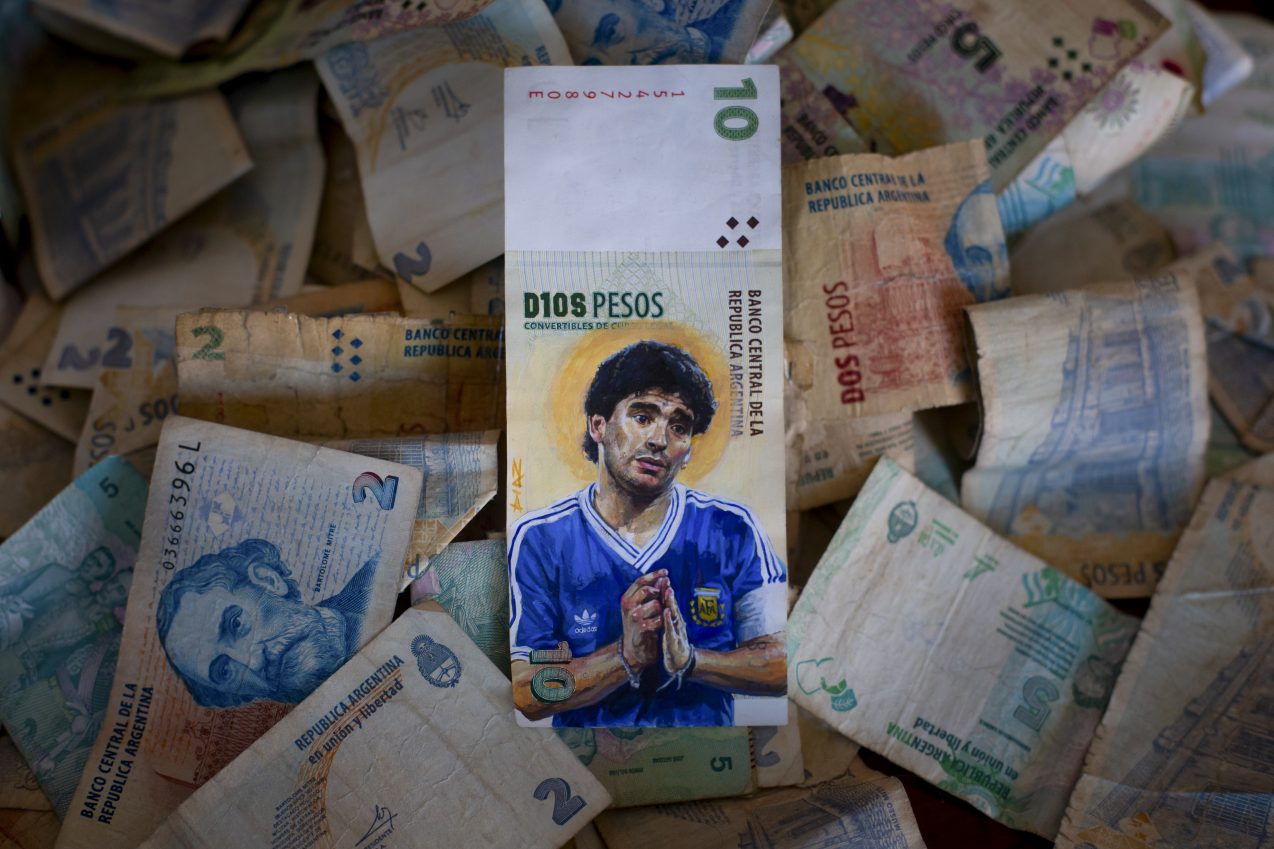 Argentina Money Art