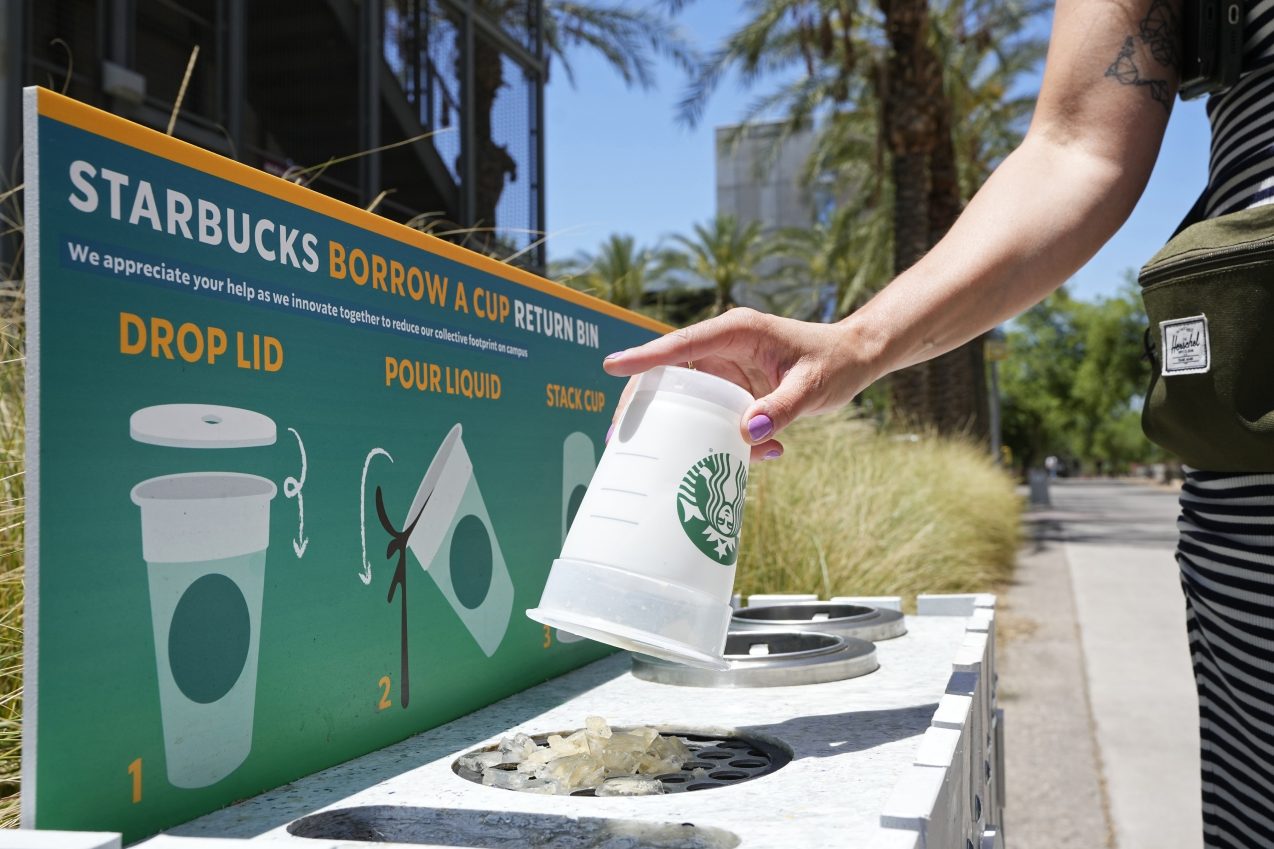 Citing sustainability, Starbucks wants to overhaul its iconic cup. Will customers go along?