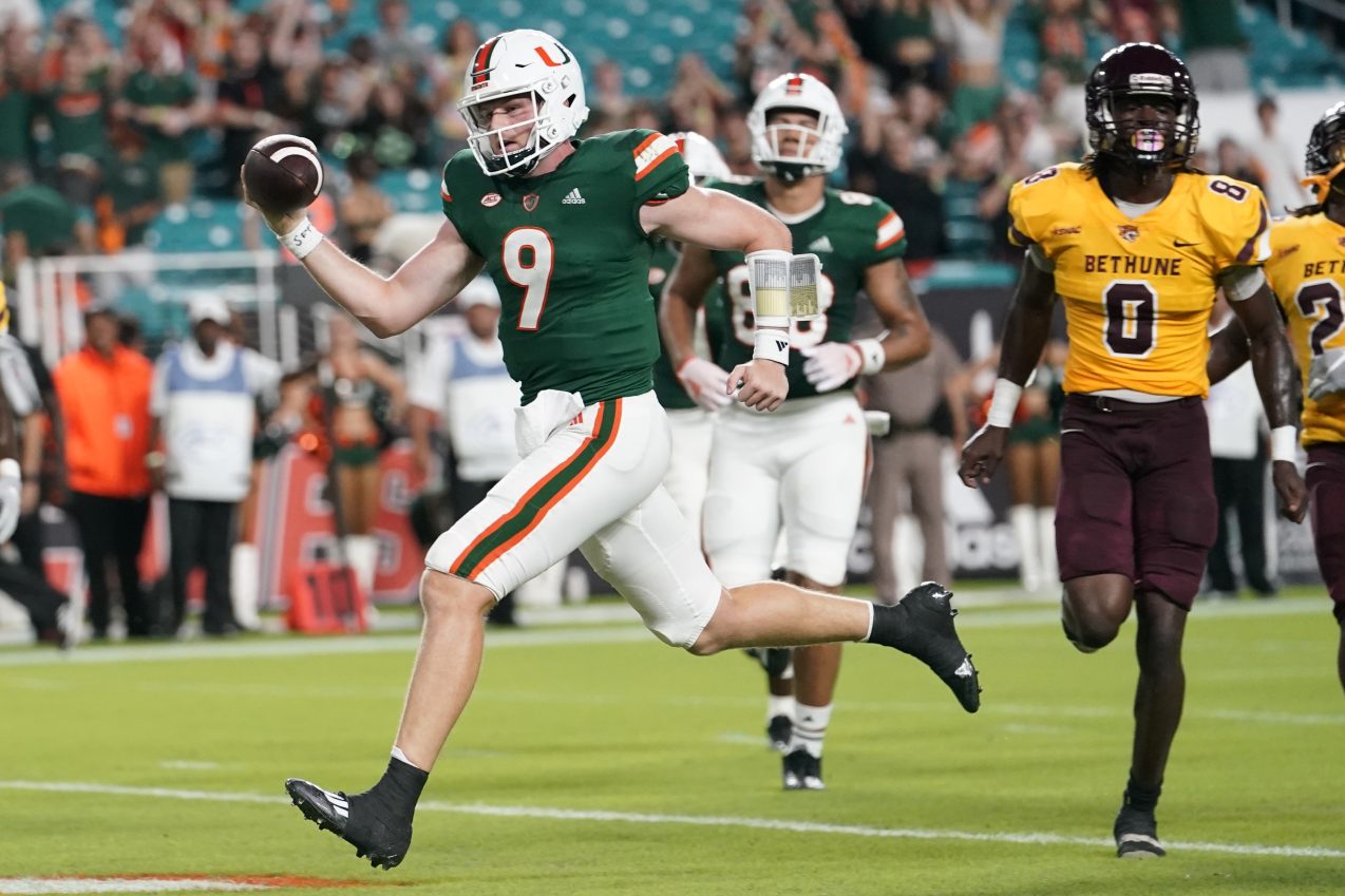 AP Top 25 Reality Check: Florida, Florida State, Miami ranked together for 1st time since 2017