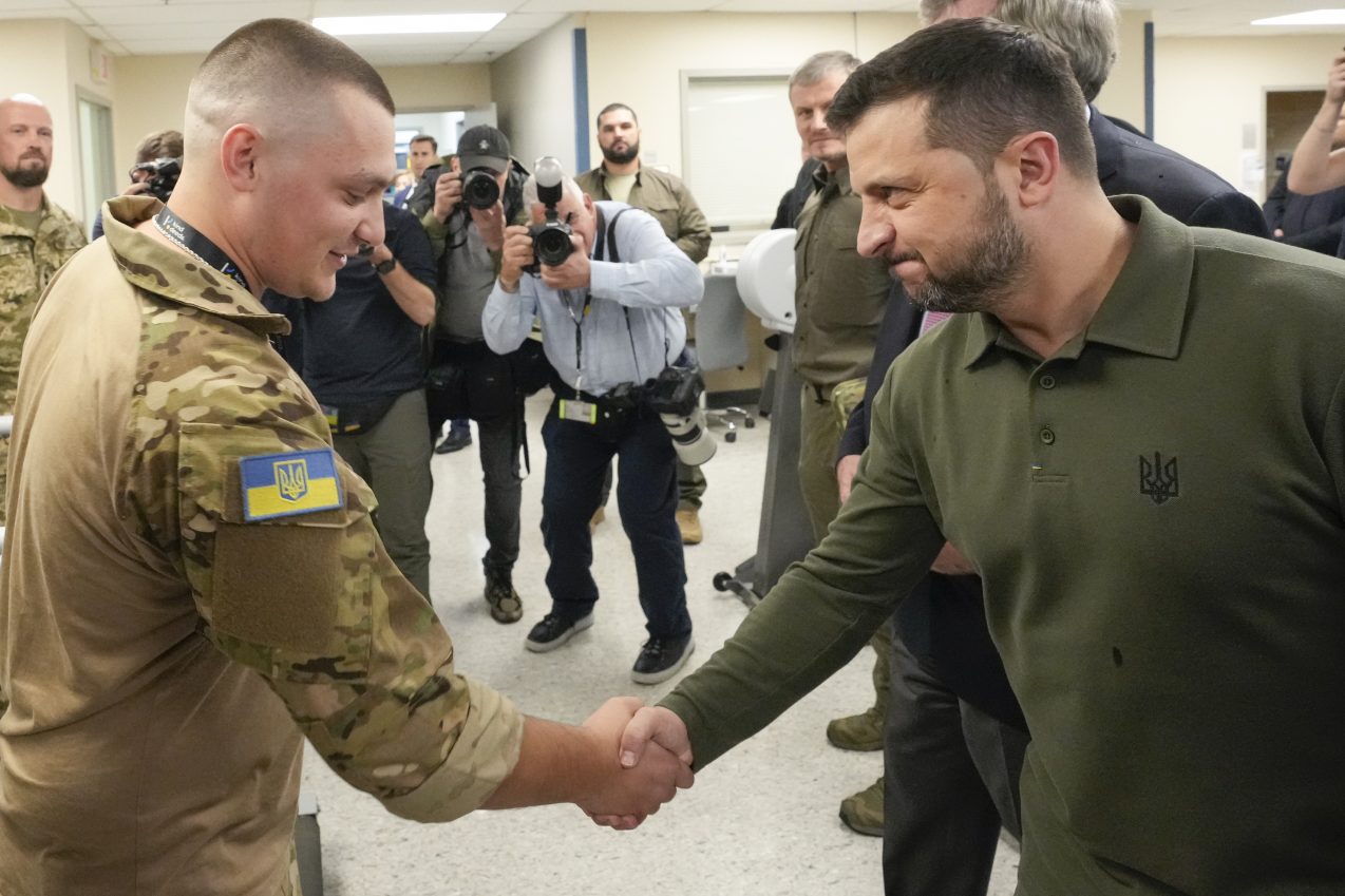 Russia has turned food, energy and even children into weapons against Ukraine, Zelenskyy says at UN