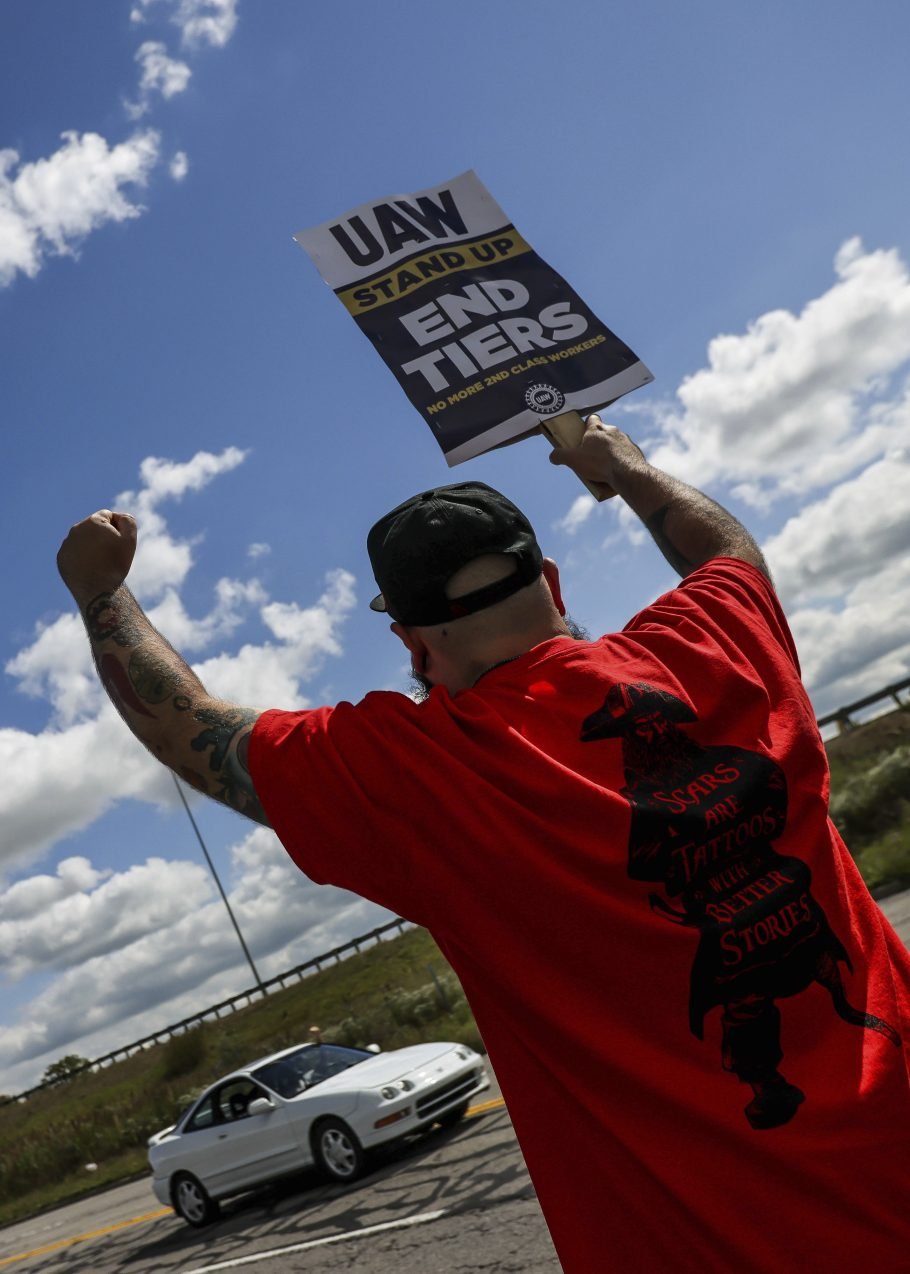 United Auto Workers threaten to expand targeted strike if there is no substantive progress by Friday