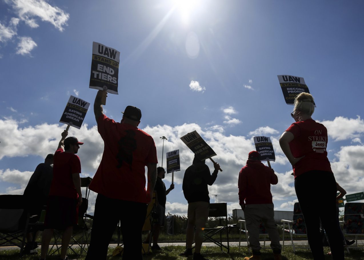 United Auto Workers threaten to expand targeted strike if there is no substantive progress by Friday