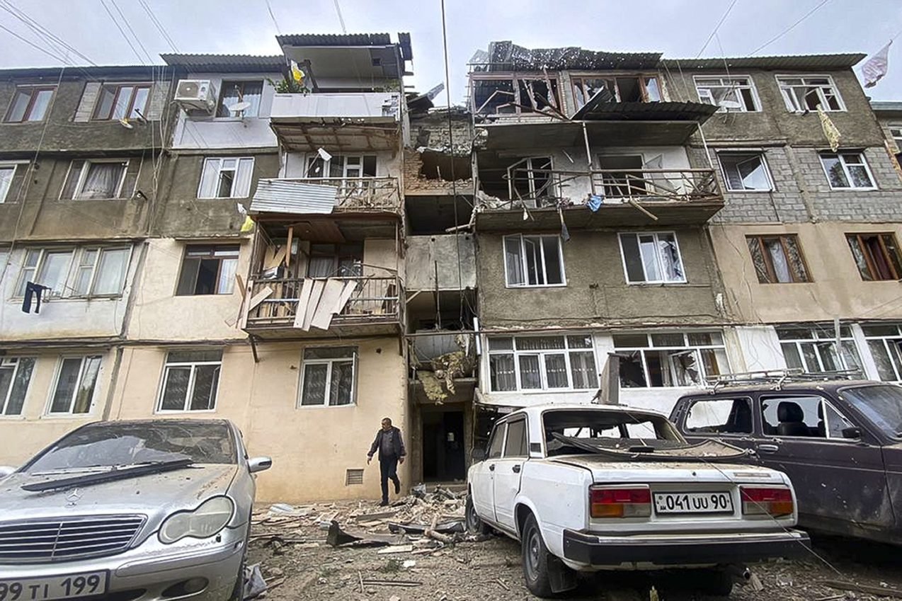 Fighting flares again in a breakaway region in the Caucasus Mountains